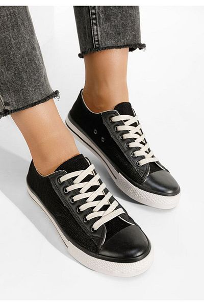B T Shoes Everyn women's black sneakers