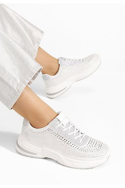 B T Shoes Sneakers dama Kyana albi