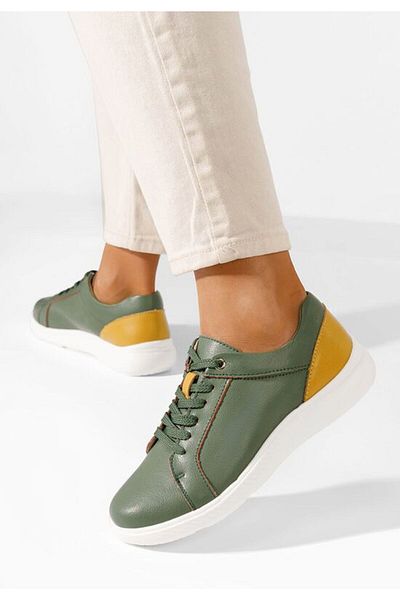B T Shoes Sneakers dama piele Emree verzi