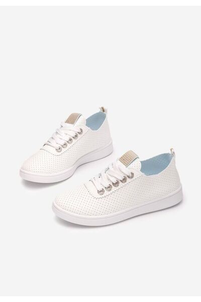 B T Shoes Capricia V8 women's casual shoes white