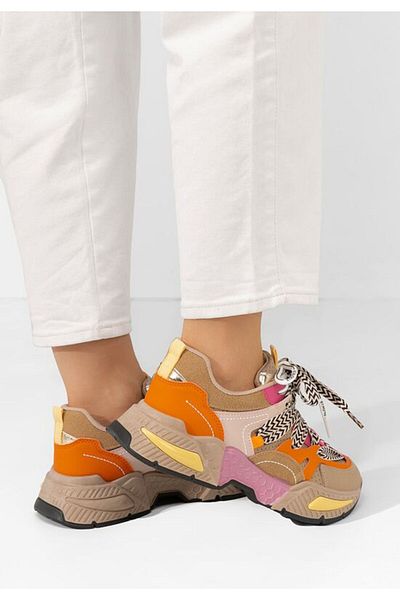 B T Shoes Teniși damă Maegan kaki