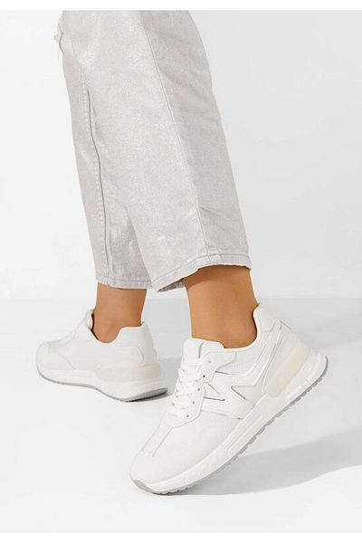 B T Shoes Teniși de damă Joselina albi