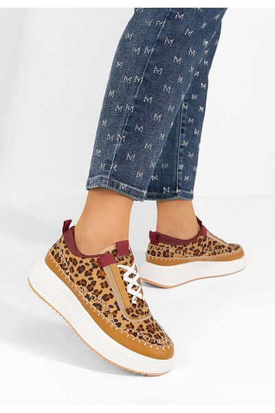 B T Shoes Sneakers dama Tenerife leopard
