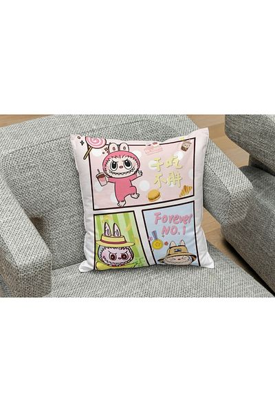 owl bag 0Wl Bag Labubu 1 No Pattern Square Pillow Case