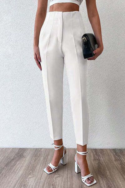 StreetWear Outlet Elegant Women's Pants with High Waist and Skinny Fit