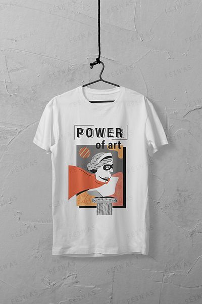 feinas Ανδρικό Tshirt - Power Of Art