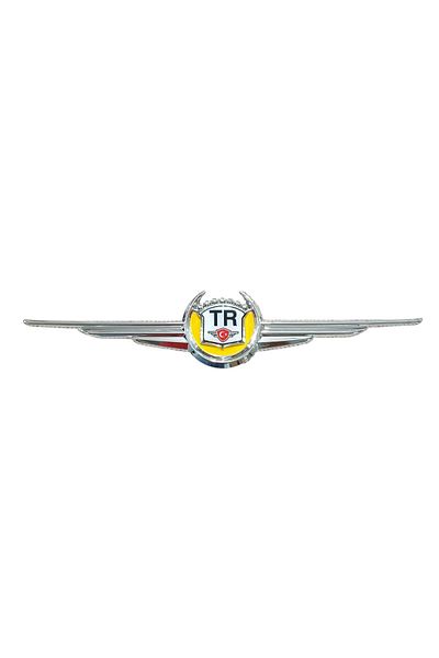 YAVAS OTO Wreath Arma Tr Logo Yellow Frame