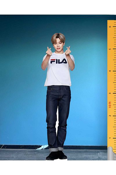 dakik reklam Bts Jimin Model Standing Full Size Model