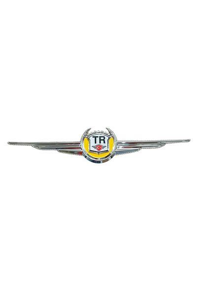 YAVAS OTO Wreath Arma Tr Logo Yellow Frame