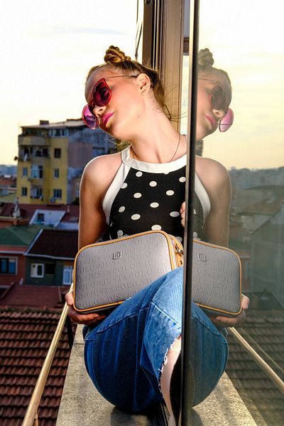 çantamgelsin Just Polo Women's 5-Section Shoulder and Mailman Bag