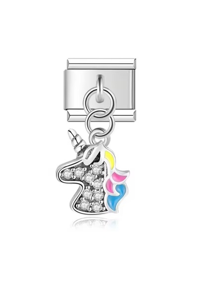 RoseCo00 Sallantılı İtalyan Bileklik Charm