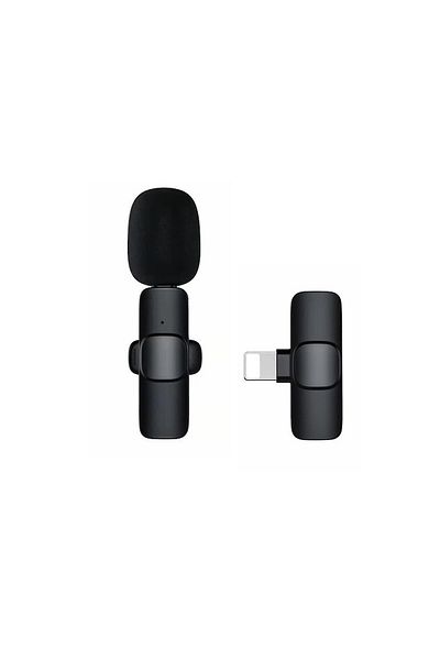 APEXEL Lavalier microphone, Apexel, omnidirectional, wireless, iPhone lightning plug