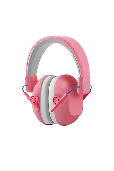 THD Foldable earmuffs for children, Olyga EF8G21, age 3-12 years, hearing protection, pink