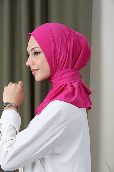 MODA SCARF Snap Bonnet Hijab Swimsuit Top Compatible with Sea and Pool Bonnet Hijab