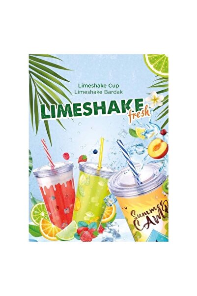 Genel Markalar Cool Lime Bardağı - Limeshake Bardak 600 ML