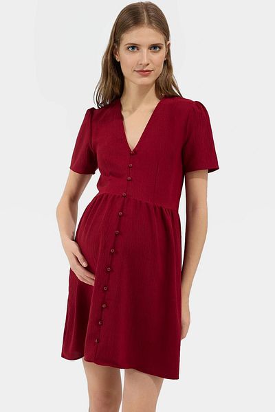 PayBuy A Line Short Sleeve Mini Dress 100% Polyester Summer Casual Comfortable Cut Modern Style