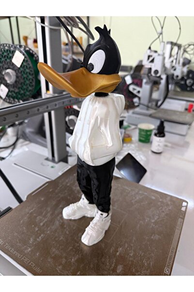 TriVox3D DAFFY DUCK ÇİZGİ FİLM KARAKTERİ FİGÜRÜ (25 CM)