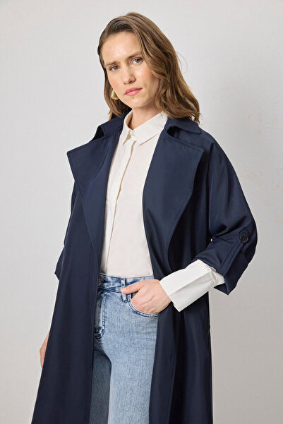 Touché Privé KUŞAKLI KRUVAZE TRENÇKOT