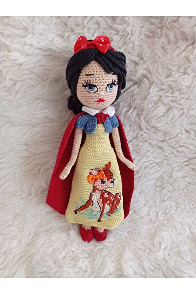YUSUF TOKTAS TOYS CITY Toyscity Pamuk Prenses Amigurumi Örgü Oyuncak