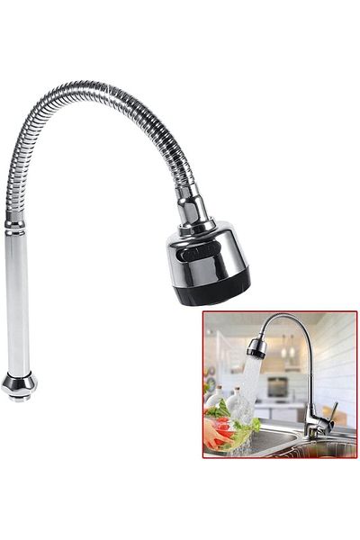fitto 360° Rotating Kitchen Faucet Head with Water Saving Filter Nozzle