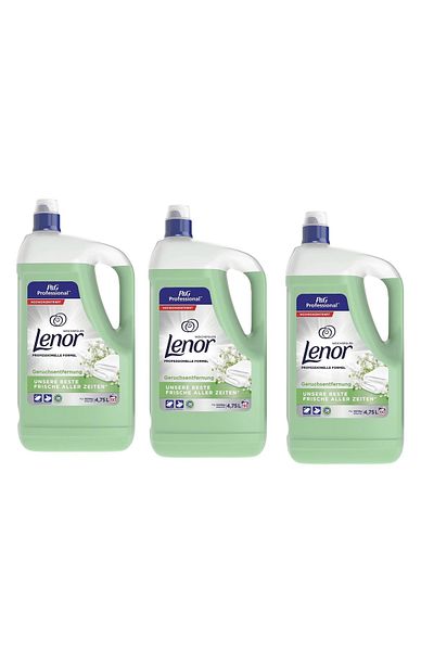 lenor Set 3 x 5L Balsam de rufe Lenor Professional Spring, 5L 200 Spalari