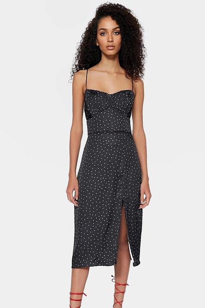 PayBuy Elegant Leopard Print Midi Bodycon Dress Professional Look Stylish Special Design