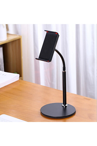 Protonust Metal, Yükseklik ve Açı Ayarlı Masaüstü Telefon ve Tablet Tutucu Taşınabilir Tablet, Telefon Standı