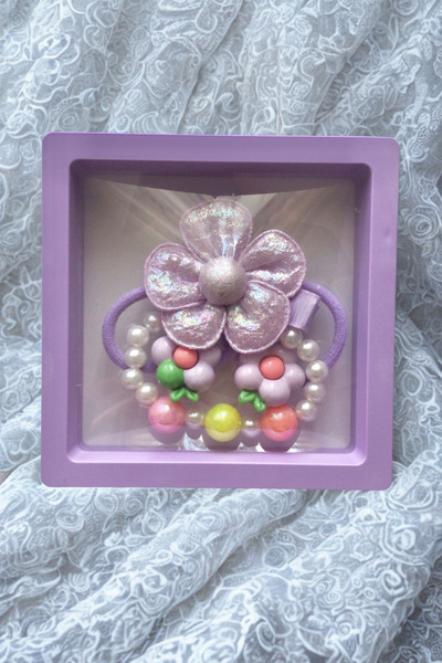 AurorAccessory مجموعة أساور وإبزيم للبنات من فولينتا شوب، مكونة من 4 قطع، مزي...