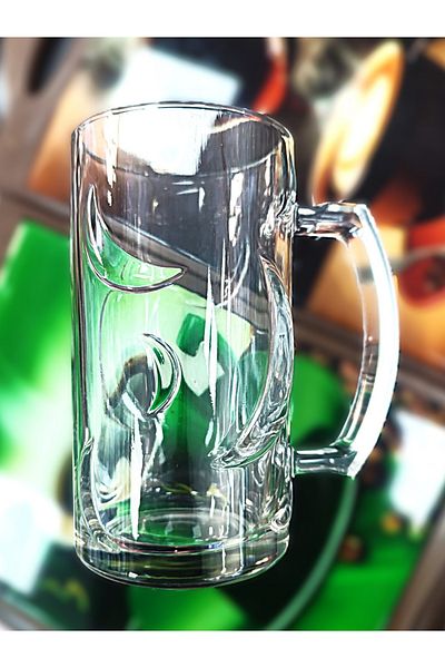 Paşabahçe 430 Cc-Ml.-6 Units-Argentina Pub Beer Glass with Handle.