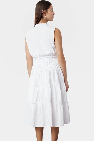 PayBuy Summer Floral Embroidered Midi Dress Comfortable Casual Style Premium Quality Special Design Modern