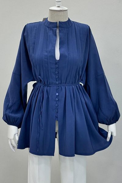 ÇİZGİ Ribbed Shirt - Tunic