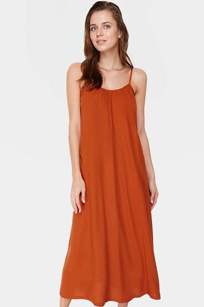 PayBuy Women's Maxi Dress Stylish Shift Pattern 100% Viscose Summer Comfortable Daily and Use
