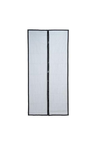 WTO Plasa anti-tantari usa WTO, inchidere magnetica, Negru, 220 x 100 cm