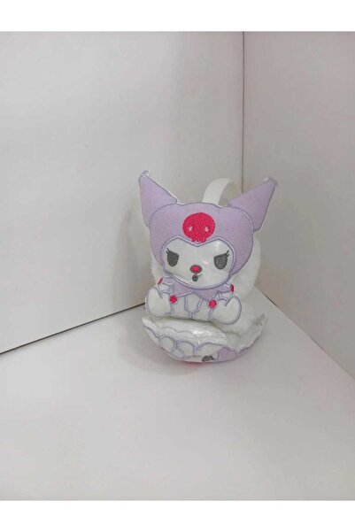Skygo Çocuk pelüş Kış Kulaklığı kuromi figürlü MOR RENK