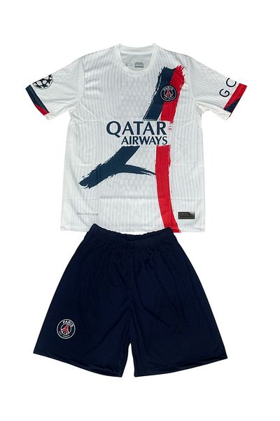 TETYS 2024-25 High Quality New Season P'Aris S'Aint-G'Ermain Fc Kids Jersey -Referee- Set of 2