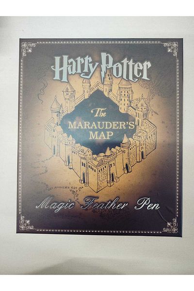 MRShopping Комплект химикалки с магнитен капак за тетрадка MR Harry Potter, комплект химикалки с мастило, специален дизайн, подарък