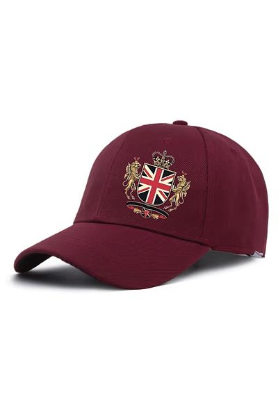 LEIVOR United Kingdom Great Britain Printed Snapback Hat