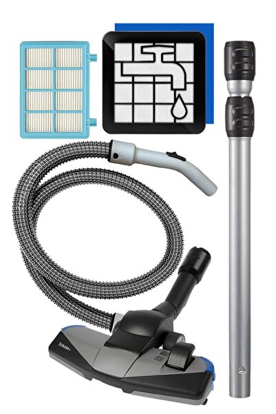 Marketto مجموعة كاملة من خرطوم الأسلاك الفولاذية المتوافقة مع Philips FC 9350...