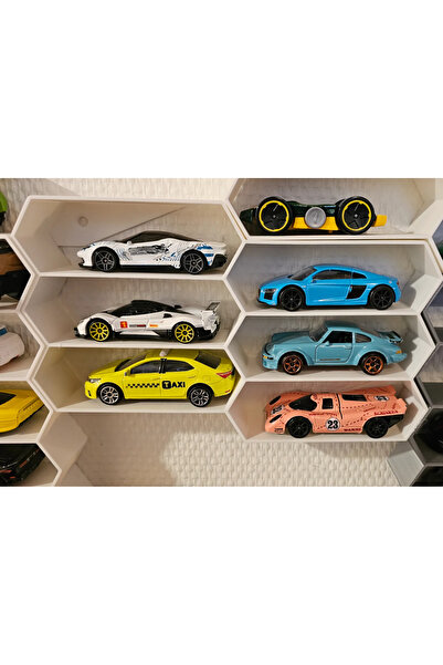 3DBU رف حائط للسيارات هوت ويلز (6 أقسام) - قطعتان