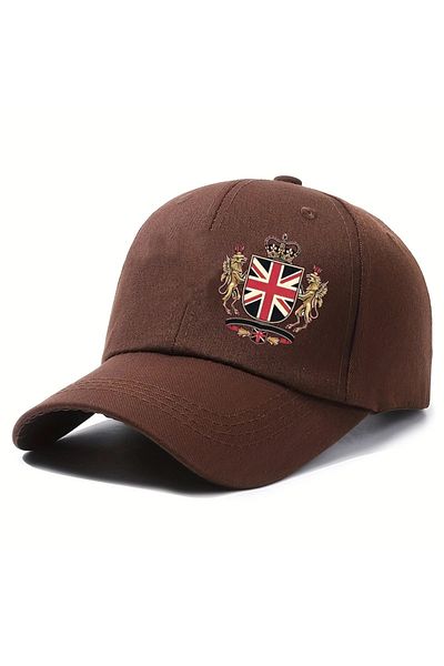 LEIVOR United Kingdom Great Britain Printed Snapback Hat