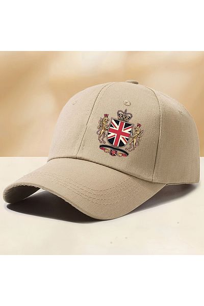 LEIVOR United Kingdom Great Britain Printed Snapback Hat