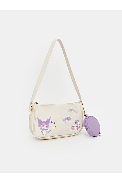 LC Waikiki New Season Kuromi Printed Girl's Shoulder Bag and Wallet - S5Qu01Z4