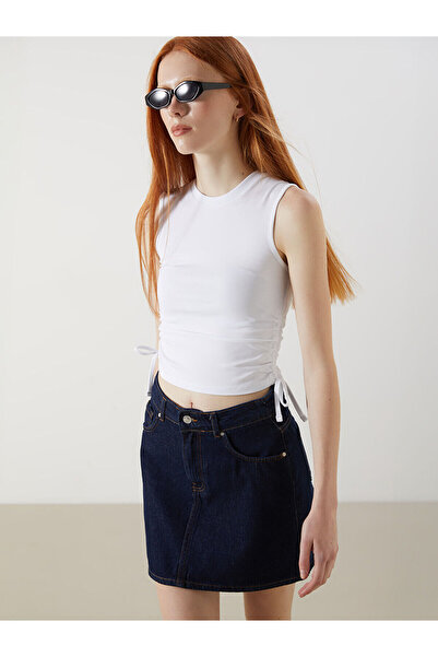 LC Waikiki Дамски потник с кръгло деколте