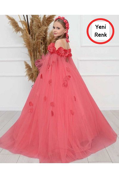 Kids Girl's Evening Dress, Graduation, Wedding, Special Occasions