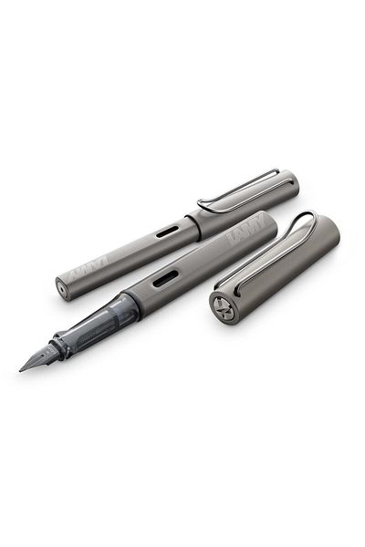 Lamy قلم رولر Lx مطلي بالروتينيوم بمشبك M قلم رولر فاخر