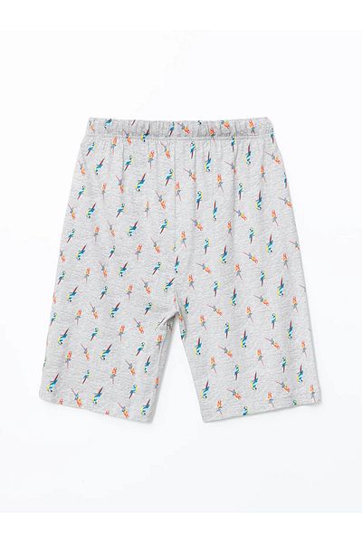 LC Waikiki Σετ ανδρικών πιτζάμες Standard Fit με σορτς