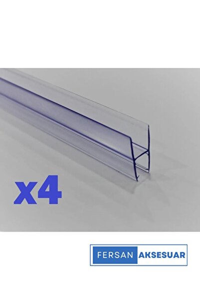 St Morritz CAM BALKON 8 MM ŞEFFAF FİTİL BÜYÜK H 4 ADET 150 CM