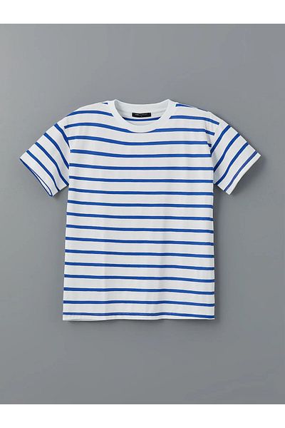 LC Waikiki Tricou de damă cu dungi cu gât