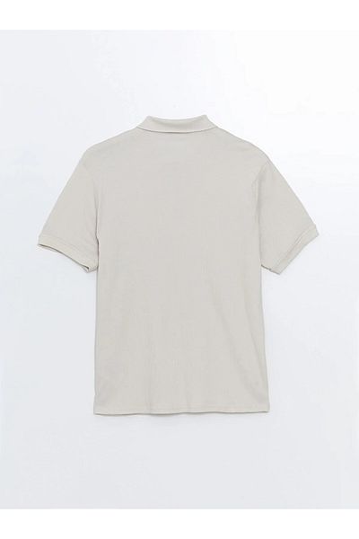 LC Waikiki Polo Neck Short Sleeve Men's Textured T-Shirt