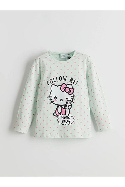 LC Waikiki Hello Kitty Printed Girls' Pajama Set